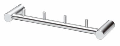 Intersteel Handdoekrek met 4 vaste pinnen - RVS