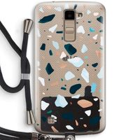 Terrazzo N°13: LG K10 (2016) Transparant Hoesje met koord