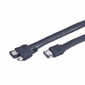 Gembird ESATAp/ESATA + Mini USB 1m 1m eSATAp Zwart SATA-kabel