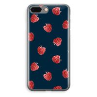 Framboosjes: iPhone 8 Plus Transparant Hoesje