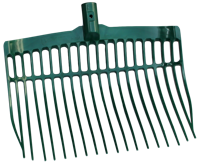 Mestvork zonder steel Groen