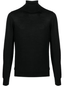 Tagliatore pull en maille fine à col roulé - Noir