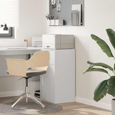 Dressoir met lade Wit 38 x 34,5 x 75 cm Bewerkt hout