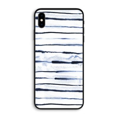 Ink Stripes: iPhone XS Max Biologisch afbreekbaar hoesje