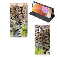 Samsung Galaxy A32 4G | A32 5G Enterprise Editie | Hoesje maken | Baby Luipaard