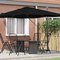 Cantilever Roma parasol Zwart en Zwart 352 x 251 x 260 cm