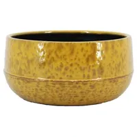 Schaal optim d28h13cm geel