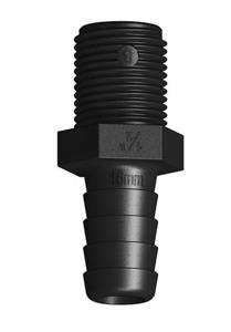 Tru Design Slangtule 16mm X 1/2" Bsp Buitendraad Lang Default