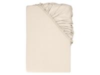 LIVARNO Satijnen hoeslaken 140-160 x 200 cm (Beige)