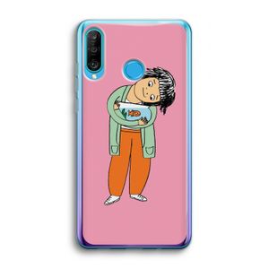 Visknuffel: Huawei P30 Lite Transparant Hoesje