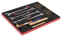 Bahco Foaminlay Fit&Go 3/3 met sleutels en slaggereedschap | 16-delig - FF1A5017
