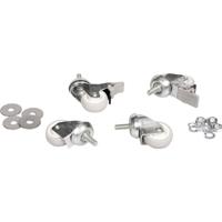 ROLINE zwenkwielen voor wandbehuizingen Basic Plus, 80 kg