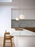 Hanglamp opaalglas met ingebouwde E27 fitting DFTP &apos;Navone&apos;