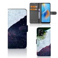 OPPO A74 4G | Book Case | Sea in Space