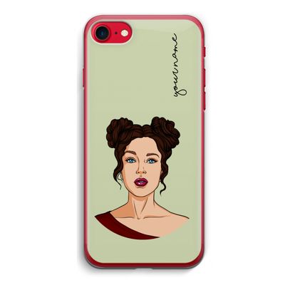 Pop-Art Creator: iPhone SE 2020 Transparant Hoesje
