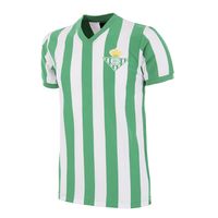 COPA Real Betis 1976-77 Retro Voetbalshirt Groen Wit - thumbnail