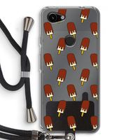 Yummy: Pixel 3a Transparant Hoesje met koord