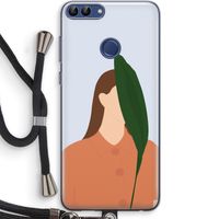 Leaf: Huawei P Smart (2018) Transparant Hoesje met koord