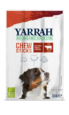 Yarrah Dog Bio Chewstick Rund 33gr