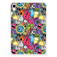 Apple iPad mini 6 (2021) Leuke Siliconen Hoes Punk Rock