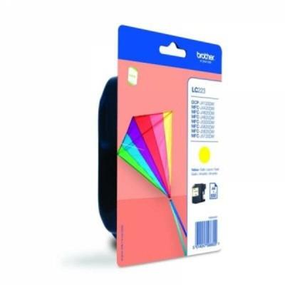 Compatibele inktcartridge Brother LC223YBP Geel Zwart