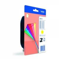 Compatibele inktcartridge Brother LC223YBP Geel Zwart