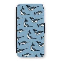 Narwhal: iPhone 12 Flip Hoesje