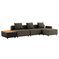 Cobana Lounge Sofa - 3 seater w/ Patio Storage Table