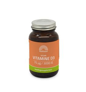 Vegan vitamine D3 75mcg