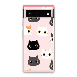 Katten: Google Pixel 6 Transparant Hoesje
