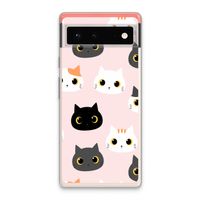 Katten: Google Pixel 6 Transparant Hoesje