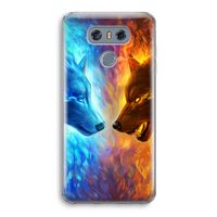 Fire & Ice: LG G6 Transparant Hoesje