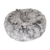 Croci hondenmand donut bicolor zwart