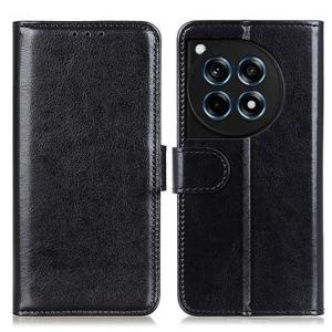 OnePlus 12R/Ace 3 Wallet Case met Magnetische Sluiting - Zwart