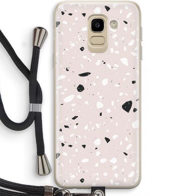 Terrazzo N°20: Samsung Galaxy J6 (2018) Transparant Hoesje met koord