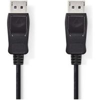 DisplayPort 1.2-Kabel | DisplayPort Male - DisplayPort Male | 3,0 m | Zwart - thumbnail