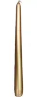 Bolsius gotische kaars 24.5cm goud