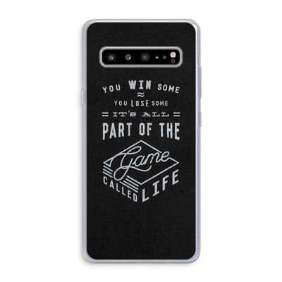 Life: Samsung Galaxy S10 5G Transparant Hoesje
