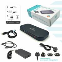 Docking stationi-Tec TB3HDMIDOCKPD Zwart