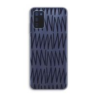 Marrakech Zigzag: Samsung Galaxy A03s Transparant Hoesje
