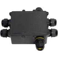 Hilec IpBox-P6 waterdichte behuizing IP68 6-weg voor kabel van 4 tot 14 mm - thumbnail