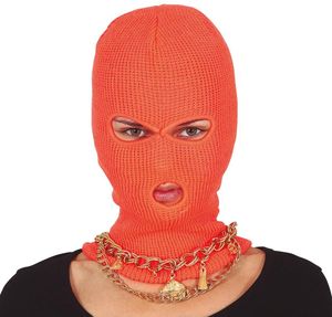 Motormuts Neon Oranje Party