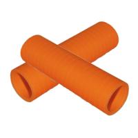 Rollen Serpentines van papier - 10x - oranje - 4 meter - 14 x 4 cm - Feestartikelen/versieringen