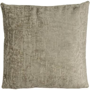 Sierkussen Runa - groen - 45x45 cm - Leen Bakker
