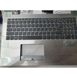 Notebook keyboard for Lenovo IdeaPad 320-15IAP with topcase silver