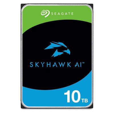 Seagate SkyHawk AI interne harde schijf 10 TB 7200 RPM 256 MB 3.5" SATA III (ST10000VE001)