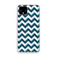 Onderbroken lijn: Pixel 4 Transparant Hoesje