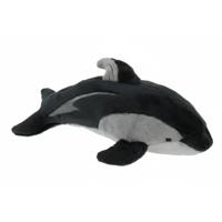 Cornelissen Pluche dolfijn knuffel - 23 cm - grijs - zeedieren vissen