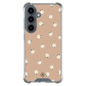 Samsung Galaxy S25 shockproof hoesje - Sweet daisies