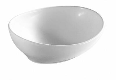 Barco waskom ovaal 40 x 33 x 14 glans wit